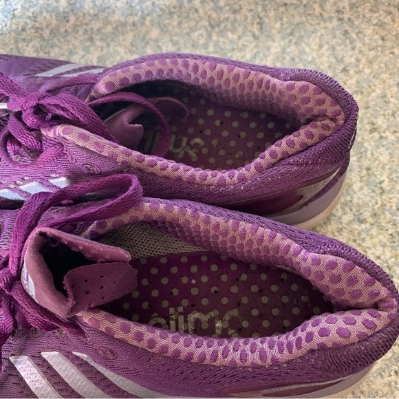 Ladies Purple Adidas Climachill Running Shoes Size 7.5 - Picture 11 of 11